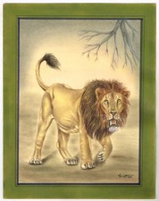 Pittura Miniatura A Mano Del