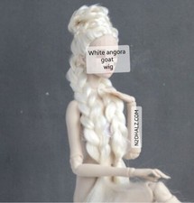 Parrucca bambola 1/4 BJD fatta