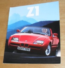 BMW Z1 Large Format Brochure