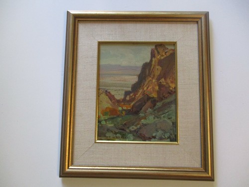 Frederick becker dipinto olio - becker,