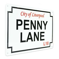 Cartello stradale Penny Lane