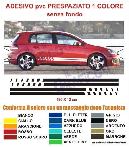 Strisce adesive auto - strisce, fasce
