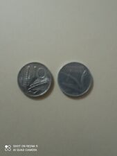 Moneta italia da 10 Lire del 1953 rara
