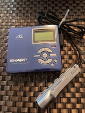 SHARP MD-DR7-A Blu RETRO
