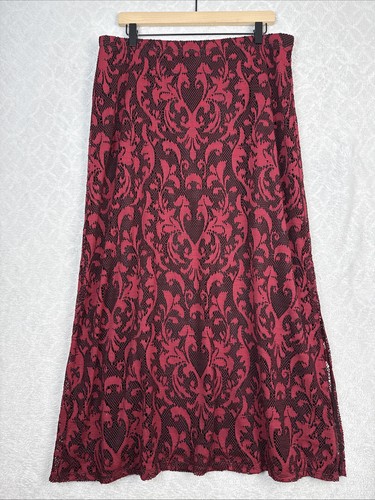 Maxi gonna vintage pizzo