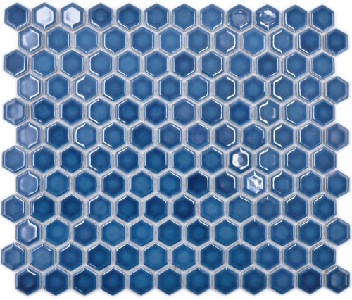 Ceramica mosaico hexagon - ceramica,