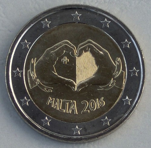 Moneta commemorativa malta - commemorativa,