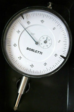 COMPARATORE CENTESIMALE BORLETTI  IN POLLICE POLLICI INCH SC60P MOVIMENTO RUBINI