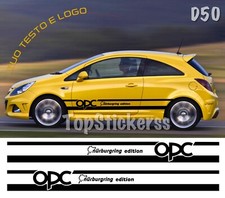 Strisce adesive Opel corsa OPC