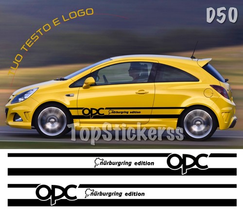 Strisce adesive opel corsa opc - corsa,