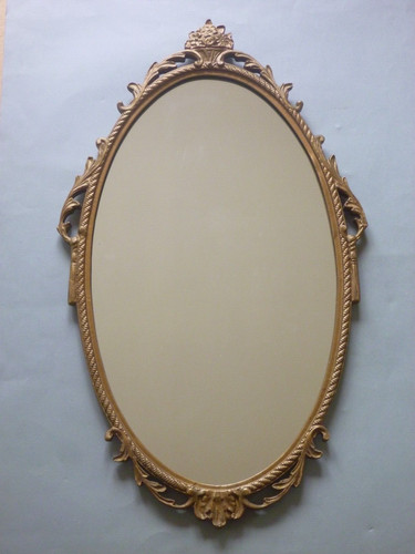 Specchio parete ovale - specchio, da