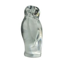 Statuina gufo Baccarat vetro