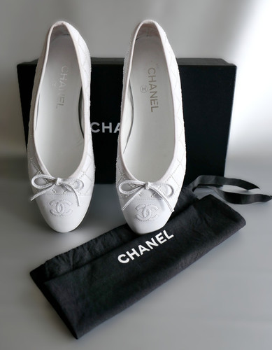 Ballerine chanel logo - ballerine, cc