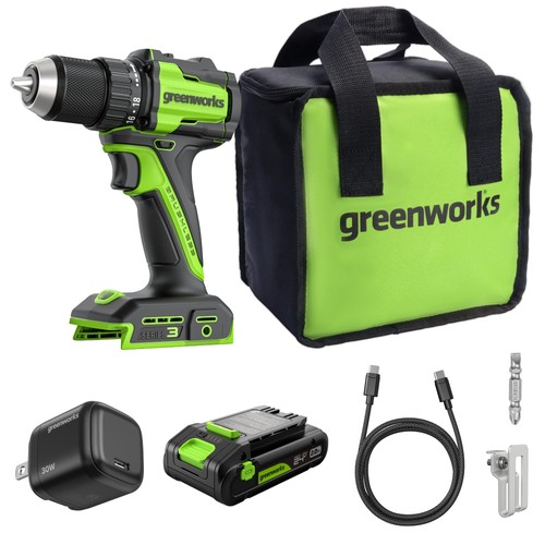 Greenworks 24v trapano - 24v,
