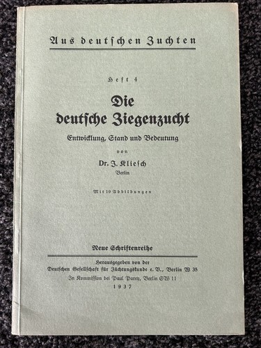 Die deutschen ziegenzucht da - deutschen, (da