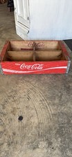 Cassa di legno Coca-Cola rossa