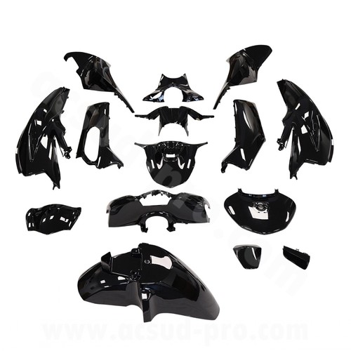 Kit carene nero lucido - 13,