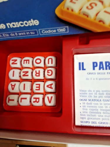 Paroliere paroliamo vintage - paroliere, /