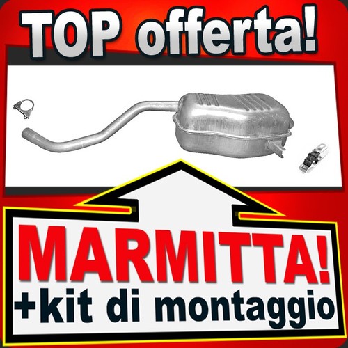 Silenziatore posteriore per - posteriore,