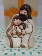 Thun Sacra Famiglia media fuori produzione perfetta con scatola