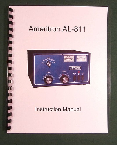 Ameritron 811 manuale - al-811,
