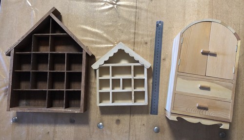 Oggetti legno decoupage - ,