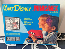 Disney Minicinex Harbert a corrente con film e caricatore funzionante anni 70