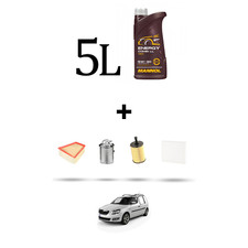 HOFFCAR Kit tagliando 4 FILTRI