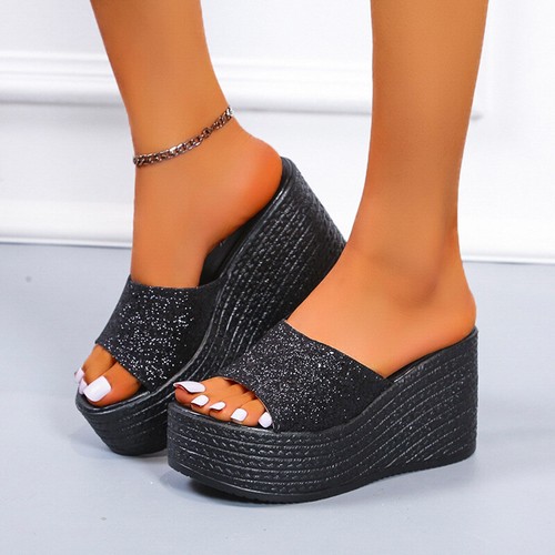 Pantofole donna paillettes