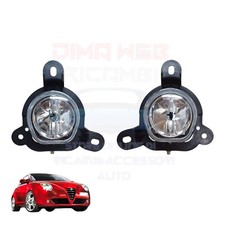COPPIA FENDINEBBIA ANTERIORE FARETTI FARI DX SX PER ALFA ROMEO MITO DAL 2008