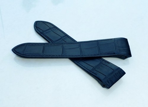 Cinturino pelle nero mm - cinturino,