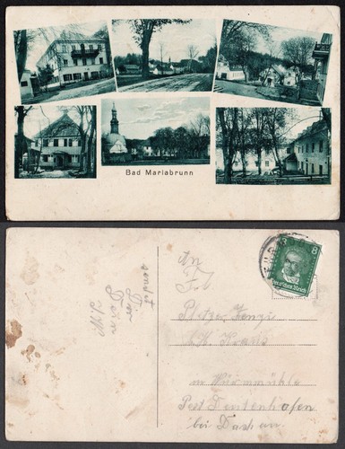 Cartolina bad mariabrunn - bad,