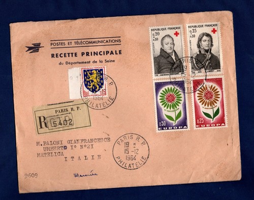 Francia 1964 raccomandata - 1964:, per