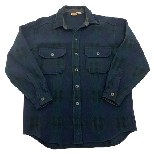 Giacca camicia lana vintage