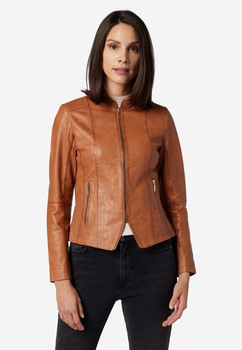 Giacca pelle donna ricano - di,
