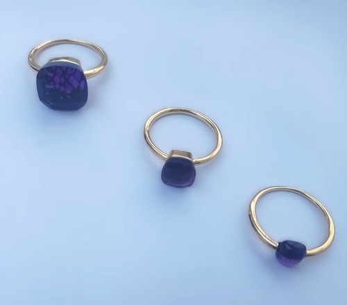 Anello solitario donna oro - anello,
