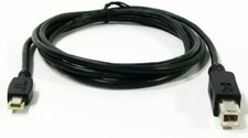CAVO 1,4MT. USB 2.0 - MASCHIO USB B - MASCHIO MINI USB A - FOTOCAMERA STAMPANTE