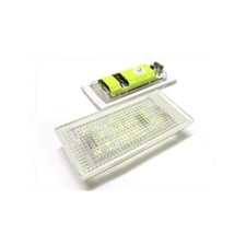 COPPIA PLAFONIERA TARGA LED NO