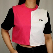 T-shirt donna FILA tricolore
