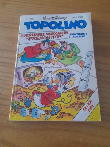Topolino numero 1708 - , con