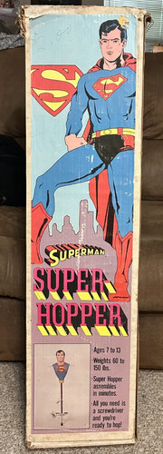 Superman pogo stick - superman, /