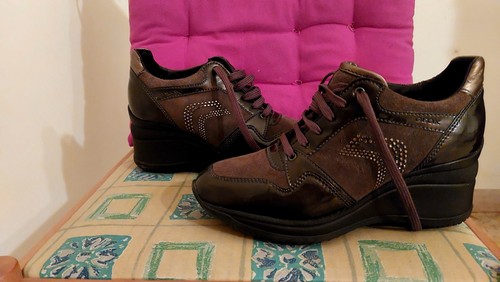Sneakers geox suede - geox, 38