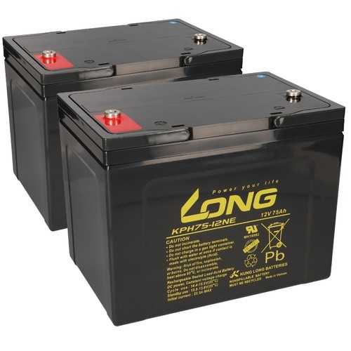 12v 75ah batteria agm gel - batteria,