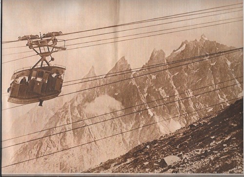 Cabinovia filovia monte bianco - cabinovia,