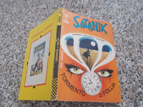 Satanik 161 originale - n.161, con