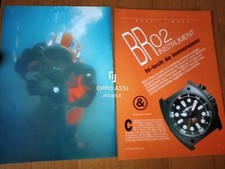 BR 02 OROLOGIO SUBACQUEO IMMERSIONI 1000 M BELL & ROSS WATCH SUB DESCRIZIONE