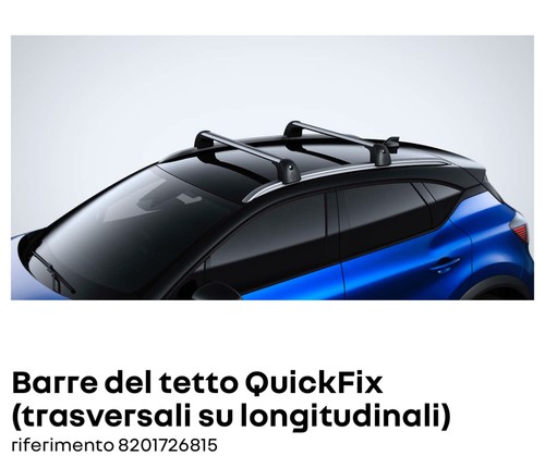 Barre del tetto quickfix - tetto,