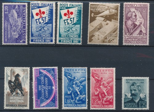 1950 italia lotto 10 - ,