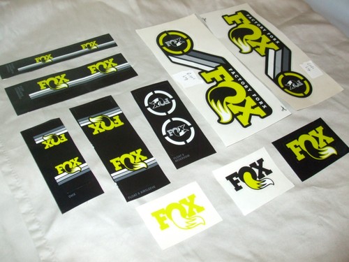 Fox shock fork decalcomania - &,