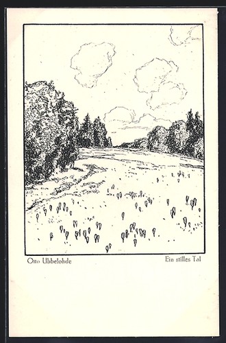 Cartolina artistica ubbelohde - cartolina,